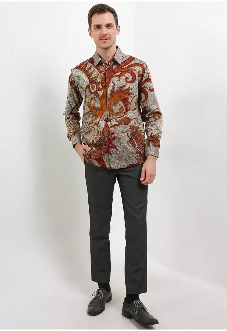 Damar Long Sleeves Silk Cotton